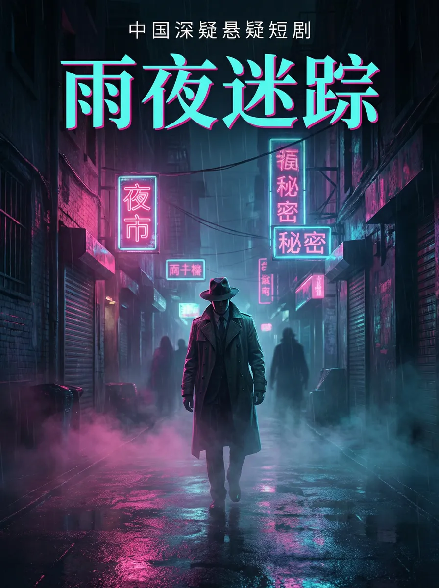 3d 肉蒲完整版 悬疑追踪短剧 - 雨夜迷踪海报